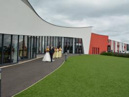 Wedding ceremonies at Haynes International Motor Museum