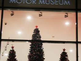 Festive menu in Cafe 750 at Haynes International Motor Museum