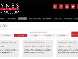 Tour & Talks at Haynes International Motor Museum