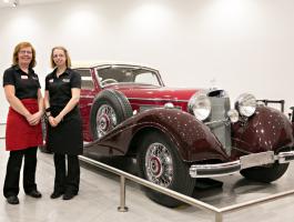 Venue Hire staff at Haynes International Motor Museum